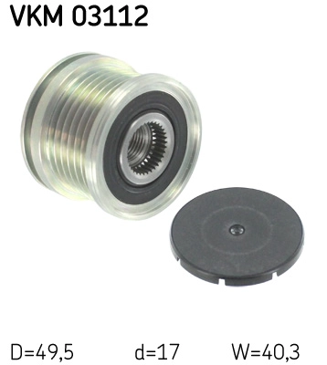 Механизм свободного хода генератора SKF VKM 03112