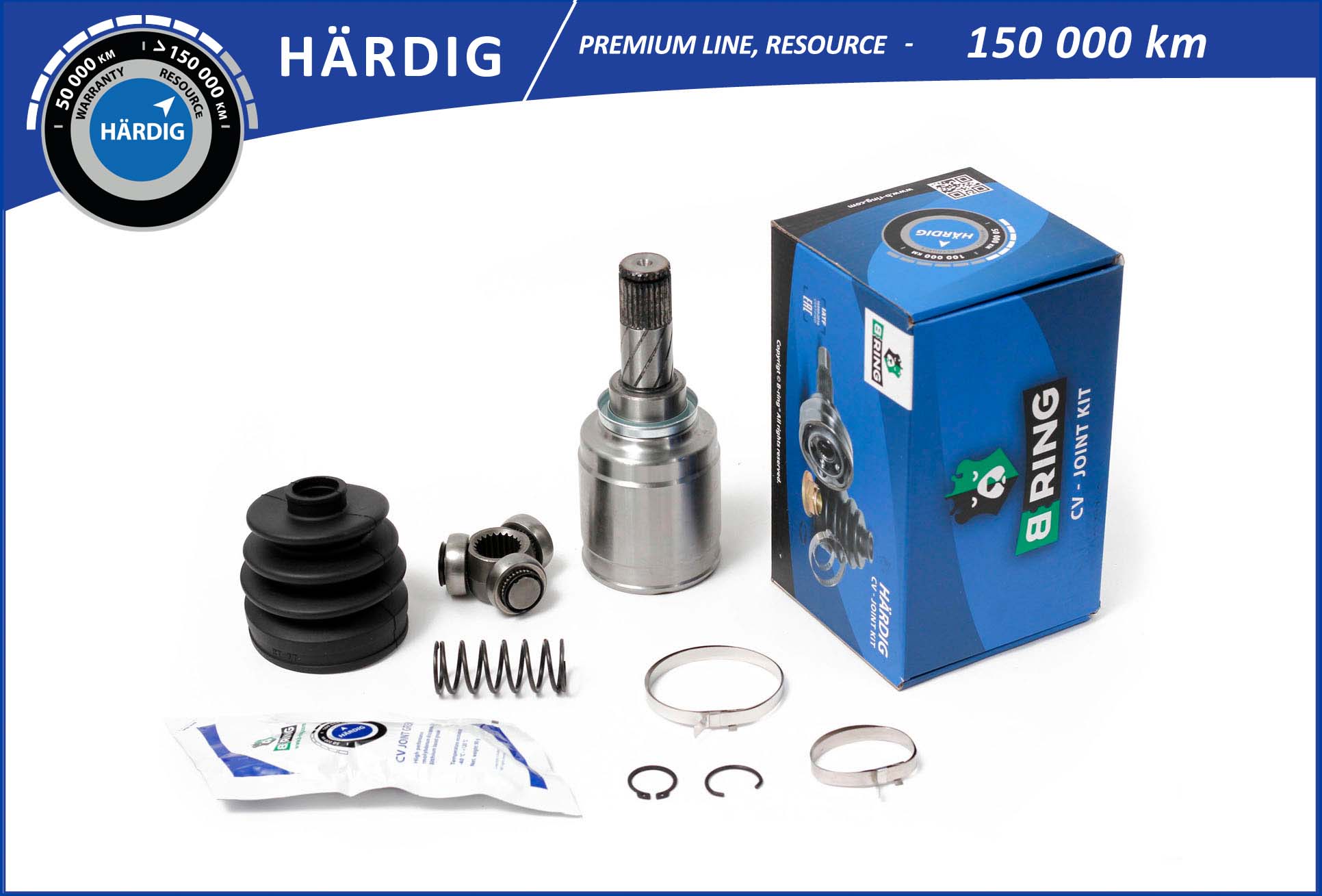 Шарнирный комплект приводной вал B-RING HBIC1906
