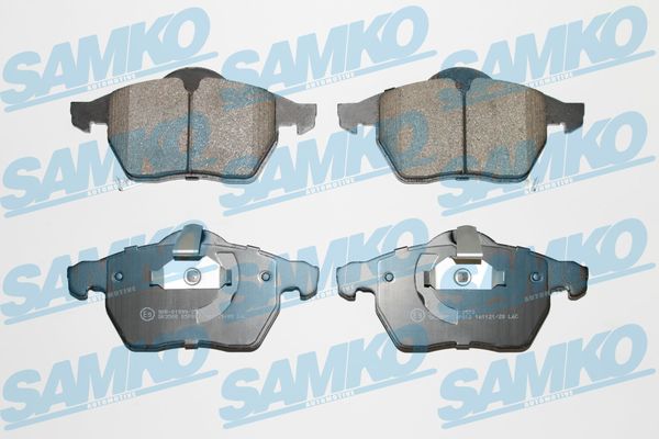 Комплект тормозных колодок дисковый тормоз SAMKO 5SP812