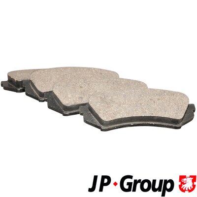 Комплект тормозных колодок дисковый тормоз jp group