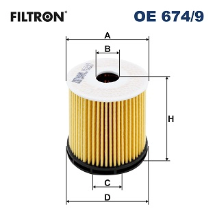 Масляный фильтр FILTRON OE 674/9