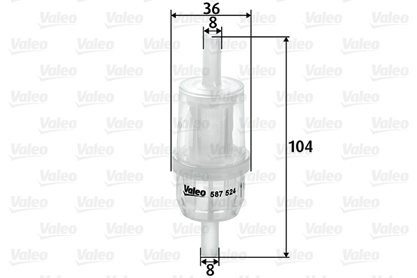 Топливный фильтр VALEO 587524