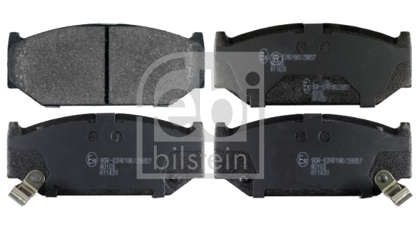 Комплект тормозных колодок дисковый тормоз FEBI BILSTEIN 170657