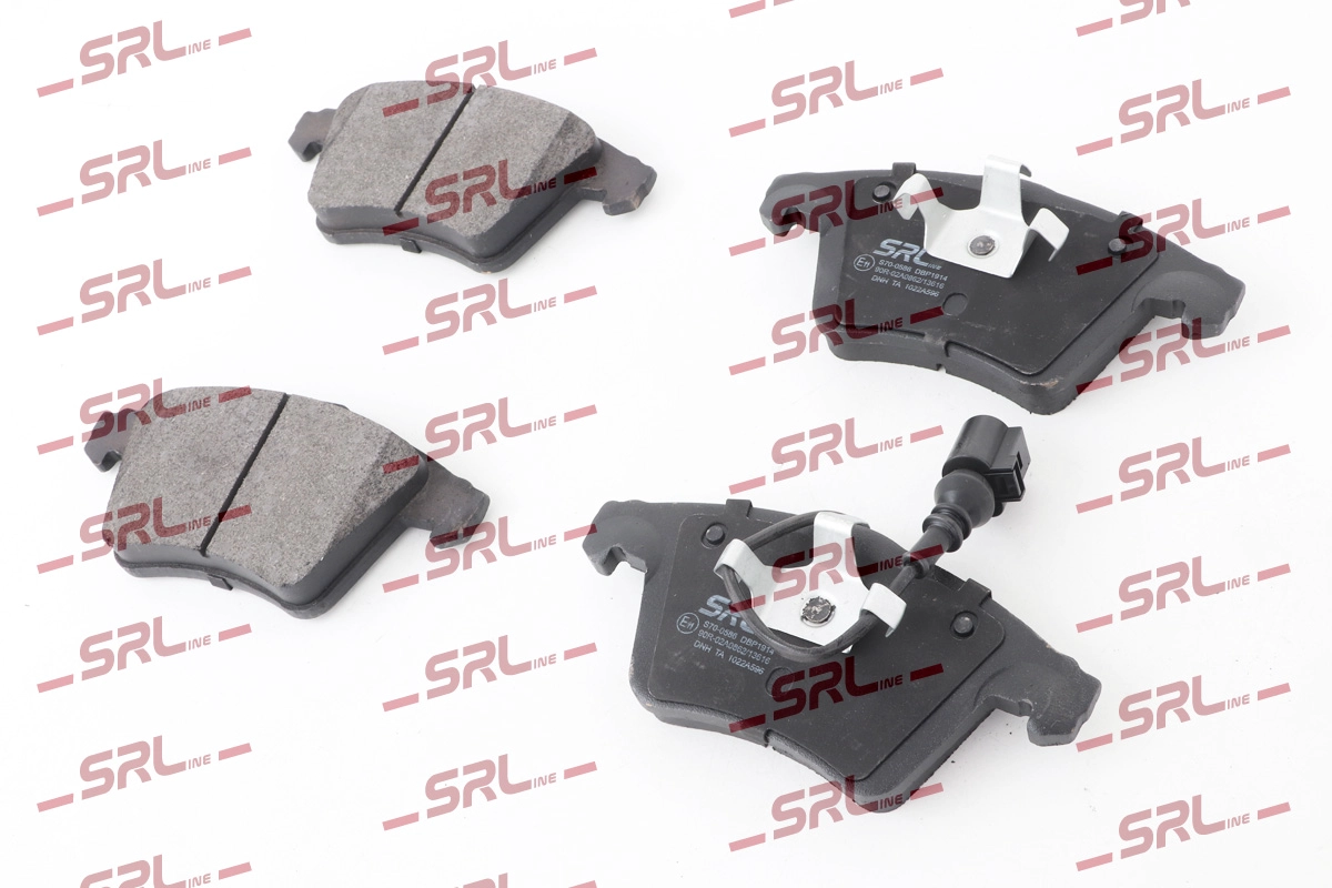 Комплект тормозных колодок дисковый тормоз SRLINE S70-0586