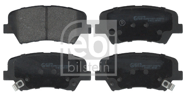 Комплект тормозных колодок дисковый тормоз FEBI BILSTEIN 116261