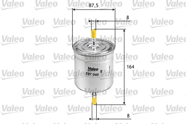 Топливный фильтр VALEO 587040
