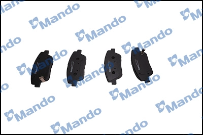 Комплект тормозных колодок дисковый тормоз MANDO MPH49NS