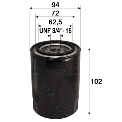Масляный фильтр VALEO 586066