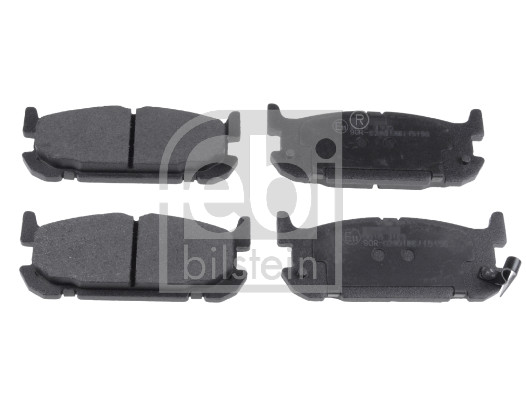 Комплект тормозных колодок дисковый тормоз FEBI BILSTEIN 116396
