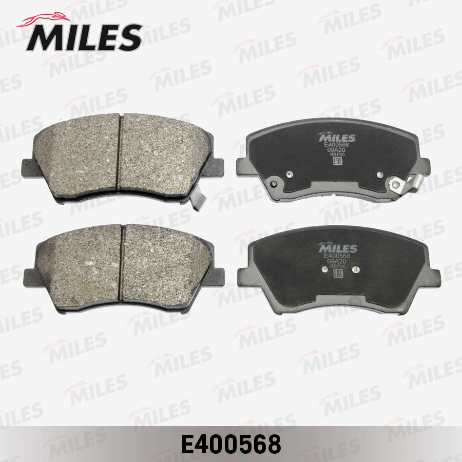 Комплект тормозных колодок дисковый тормоз MILES E400568