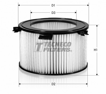 Фильтр воздух во внутренном пространстве TECNECO FILTERS CK9579
