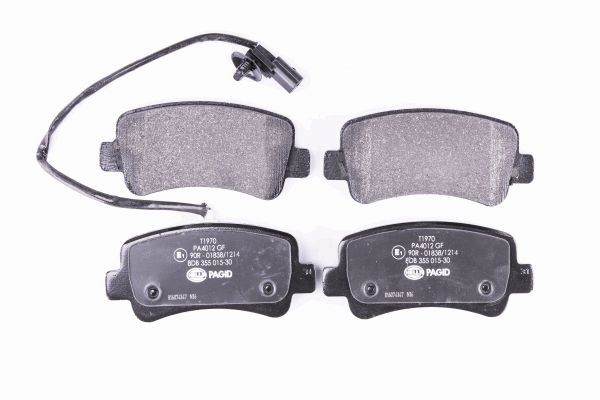 Комплект тормозных колодок дисковый тормоз HELLA/BEHR/PAGID 8DB 355 015-301