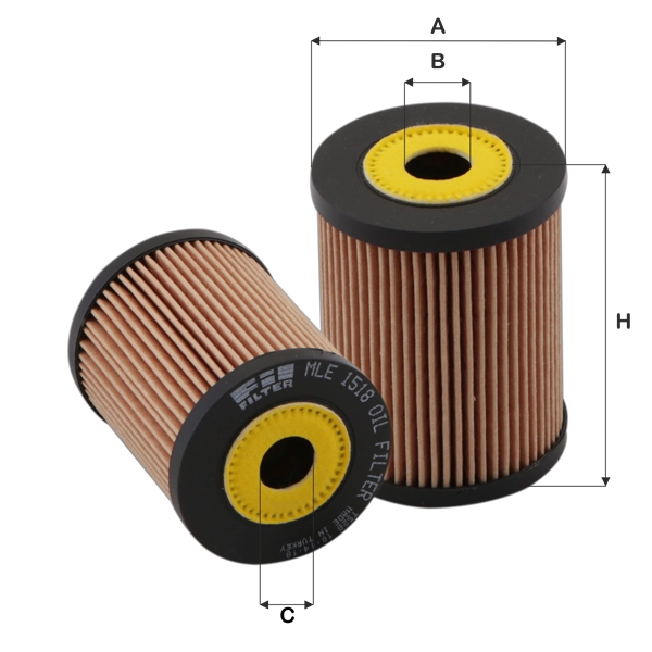 Масляный фильтр FIL FILTER MLE 1518