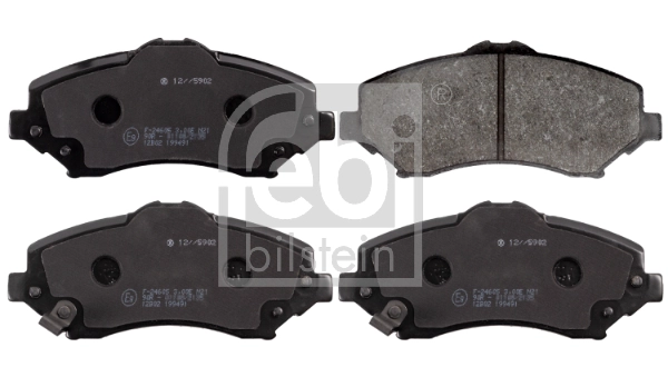 Комплект тормозных колодок дисковый тормоз FEBI BILSTEIN 116063