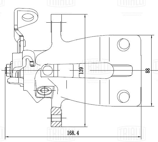 Тормозной суппорт TRIALLI CF 032119