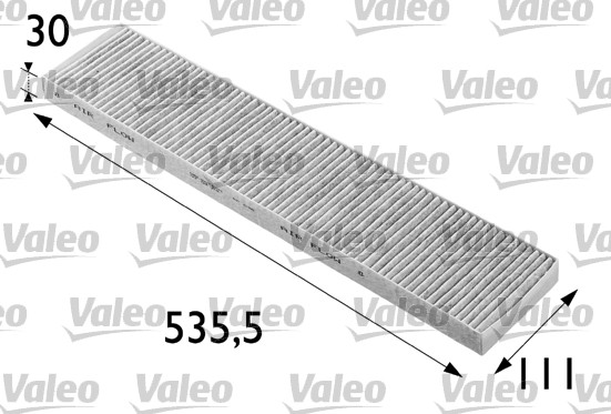 Фильтр воздух во внутренном пространстве VALEO 698696