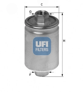 Топливный фильтр UFI 31.564.00