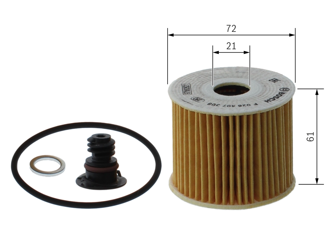 Масляный фильтр BOSCH F 026 407 308