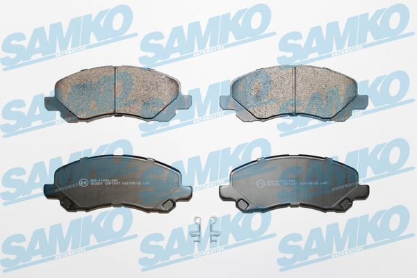 Комплект тормозных колодок дисковый тормоз SAMKO 5SP1347
