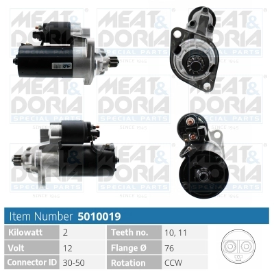 Стартер MEAT & DORIA 5010019
