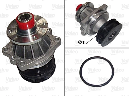Водяной насос охлаждение двигателя VALEO 506107