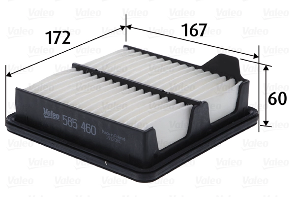 Воздушный фильтр VALEO 585460