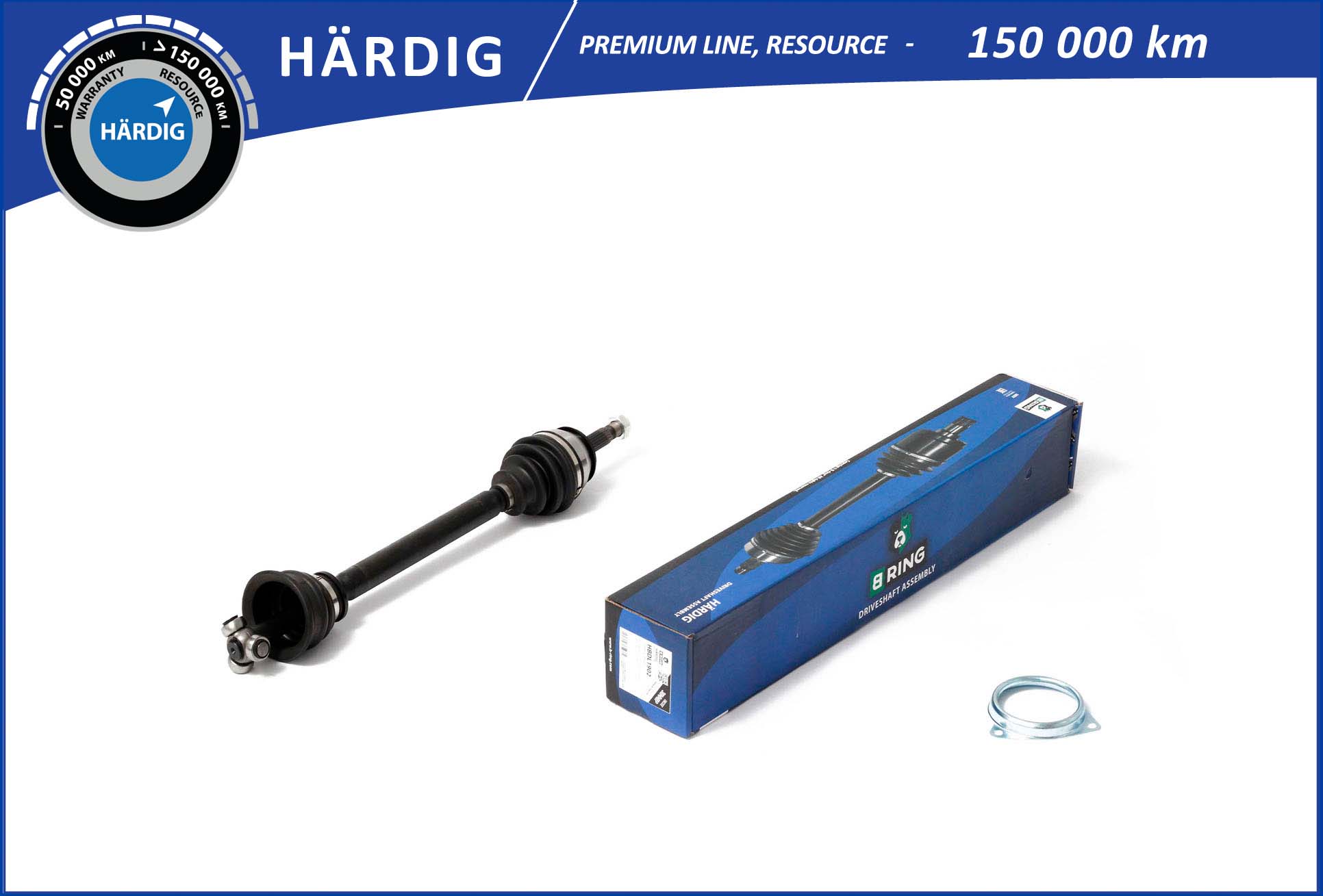 Приводной вал B-RING HBDL1902