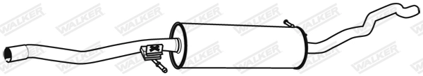 Средний глушитель выхлопных газов WALKER PRODUCTS 22801