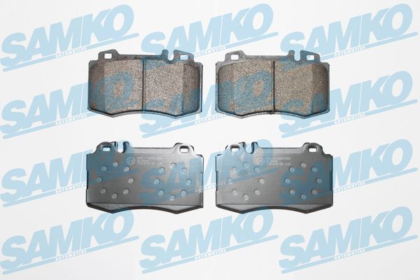 Комплект тормозных колодок дисковый тормоз SAMKO 5SP899