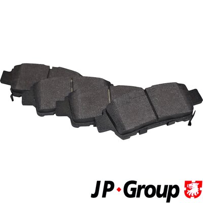 Комплект тормозных колодок дисковый тормоз jp group