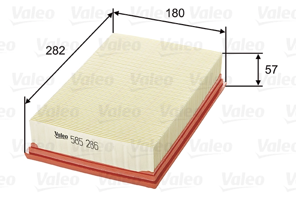 Воздушный фильтр VALEO 585286