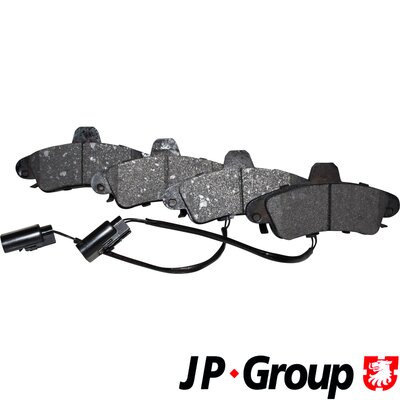 Комплект тормозных колодок дисковый тормоз JP GROUP 1563700310