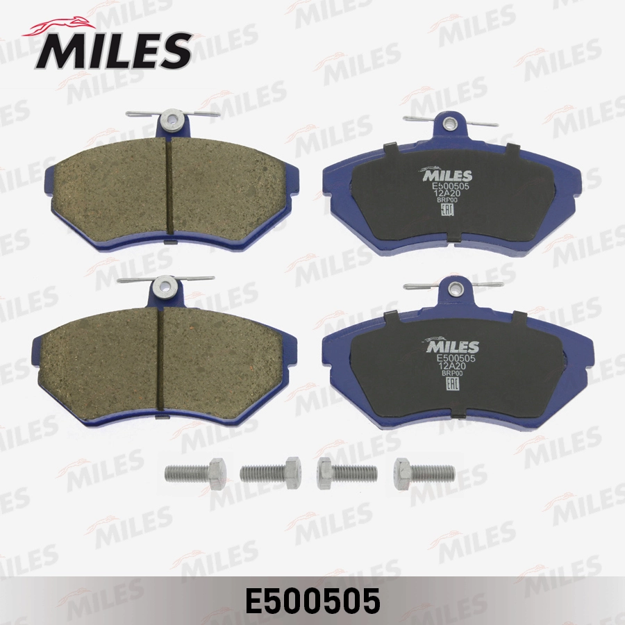 Комплект тормозных колодок дисковый тормоз MILES E500505