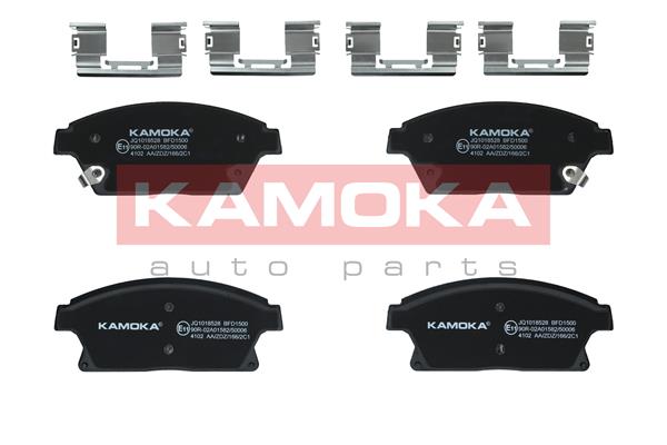 Комплект тормозных колодок дисковый тормоз KAMOKA JQ1018528
