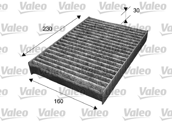 Фильтр воздух во внутренном пространстве VALEO 715538