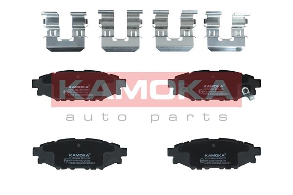 Комплект тормозных колодок дисковый тормоз KAMOKA JQ1013894
