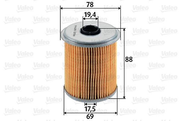 Топливный фильтр VALEO 587910