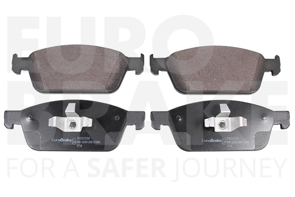 Комплект тормозных колодок дисковый тормоз EUROBRAKE 5502222580