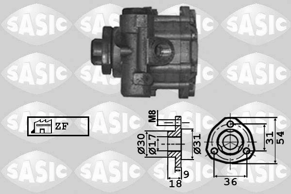 Гидравлический насос рулевое управление SASIC 7076031
