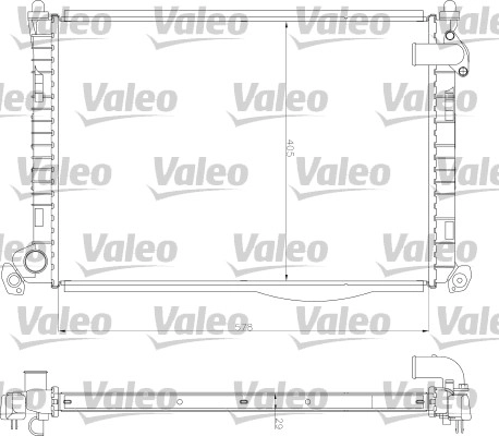 Радиатор охлаждение двигателя VALEO 734327