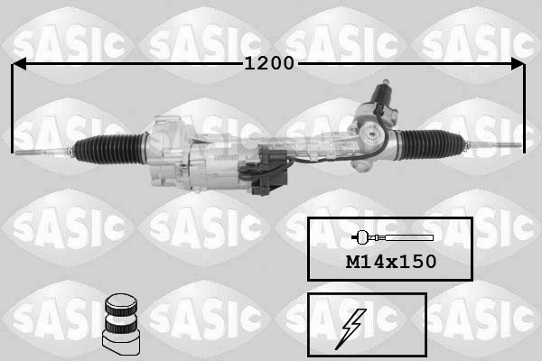 Рулевой механизм SASIC 7176069