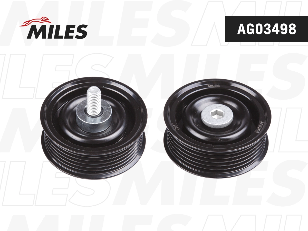 Паразитный / ведущий ролик поликлиновой ремень MILES AG03498