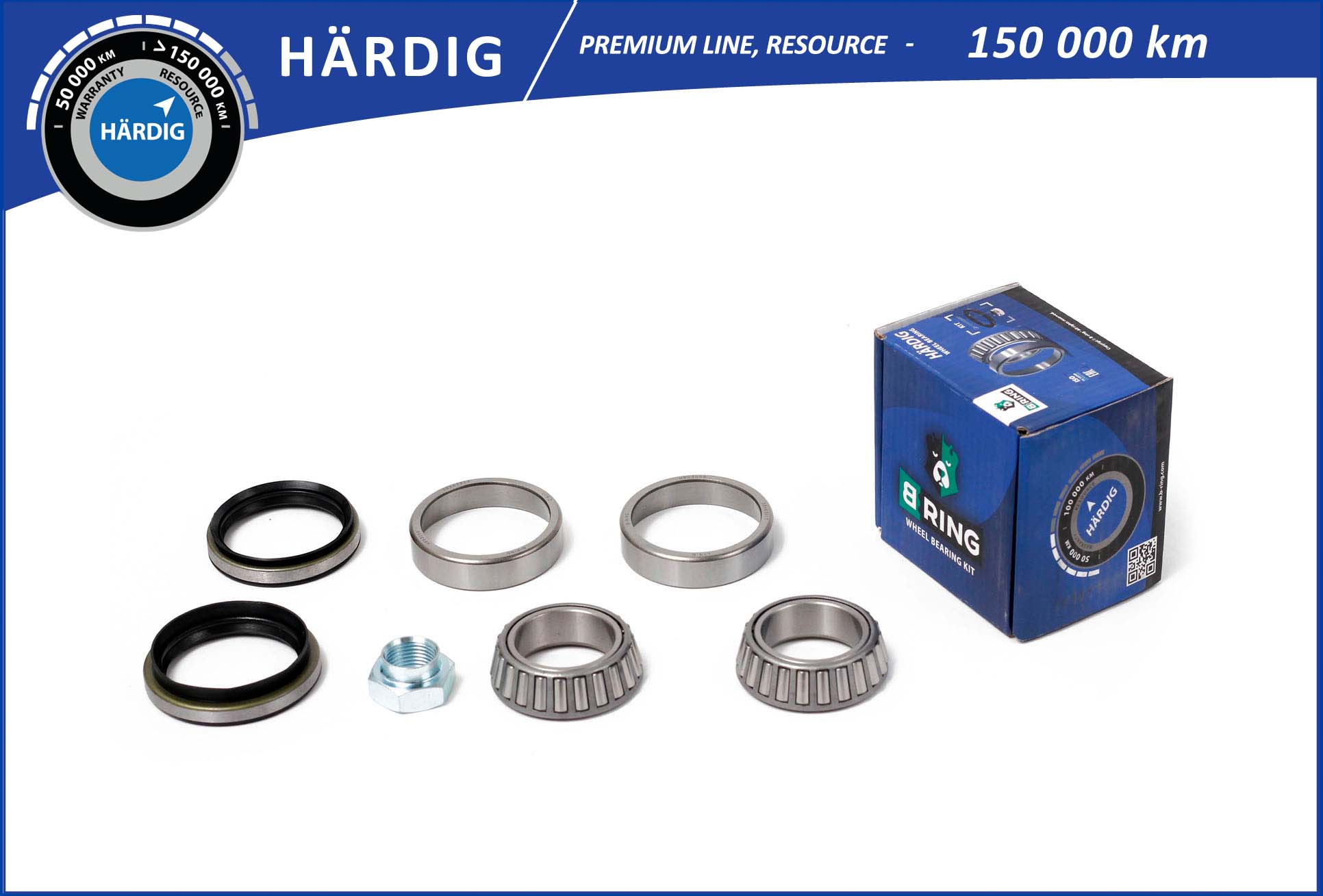 Комплект подшипника ступицы колеса B-RING HBK2801