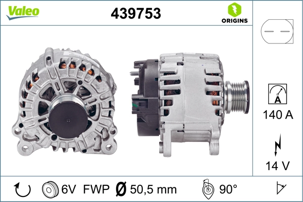 Генератор VALEO 439753