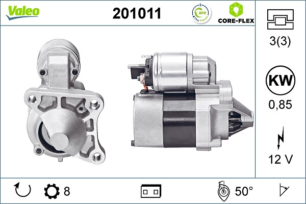 Стартер VALEO 201011