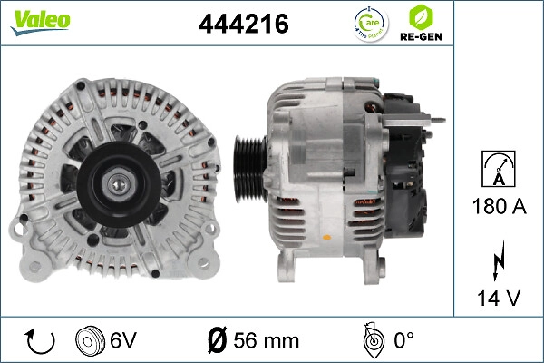 Генератор VALEO 444216