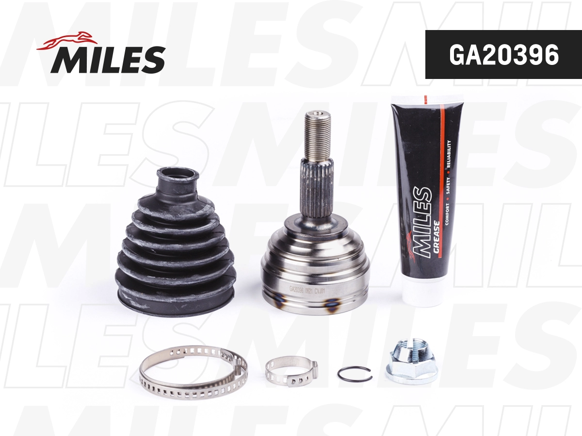 Шарнирный комплект приводной вал MILES GA20396