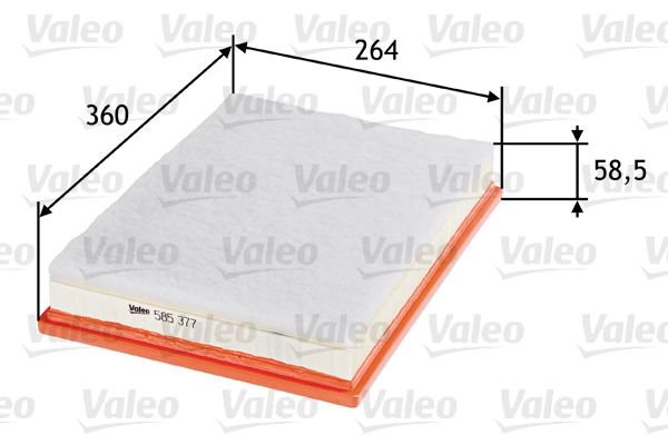 Воздушный фильтр VALEO 585377