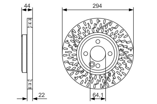 Тормозной диск BOSCH 0 986 479 A69