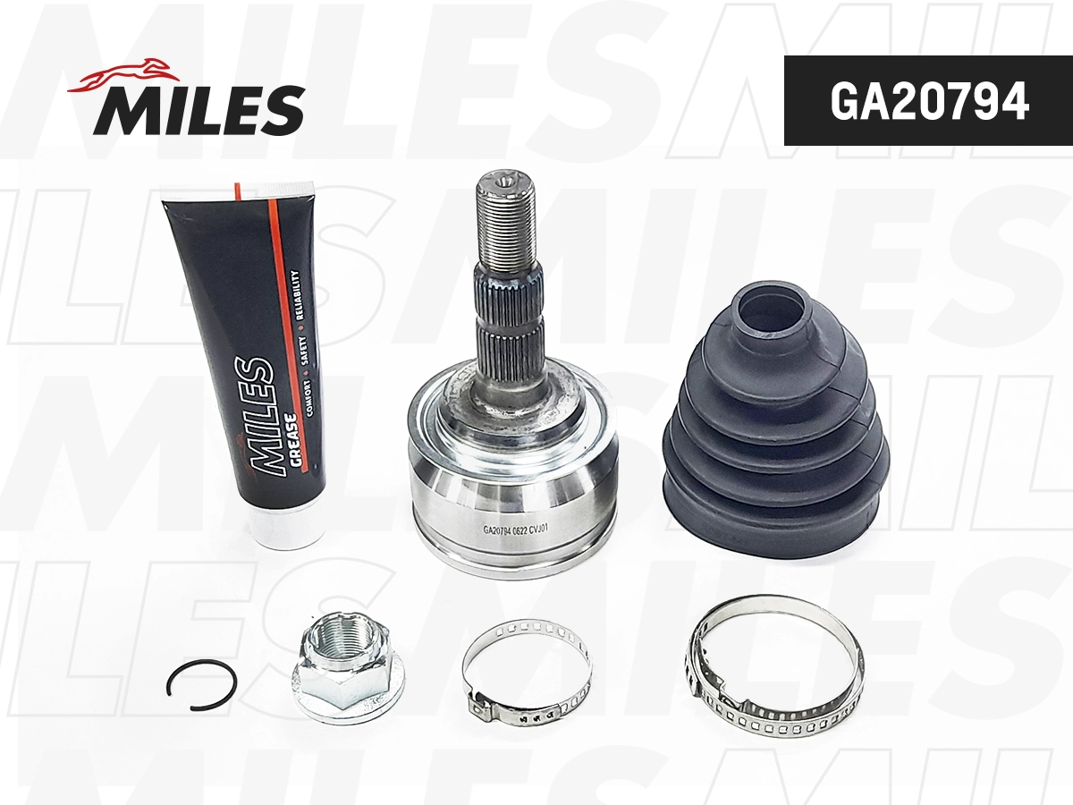 Шарнирный комплект приводной вал MILES GA20794